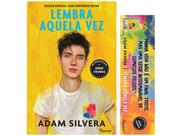 Livro Lembra Aquela vez Adam Silvera com Marcador de Página
