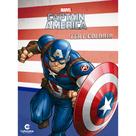 Livro - Ler e Colorir Capitao America
