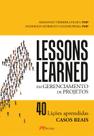 Livro - Lessons learned