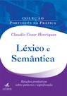 Livro - Léxico e semântica