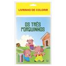 Livro - Livrinho de colorir: Os Três Porquinhos Livro - Livrinho de colorir: Os Três Porquinhos