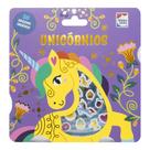 Livro - Livro com Adesivos Fofinhos: Unicórnios