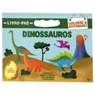 Livro - Livro-Pad Colorir & Atividades: Dinossauros