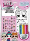 Livro - LOL Surprise - Colorindo com Adesivos vol.1