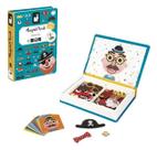 Livro Magnético Infantil Educativo Crazy Faces Janod J02566