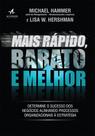 Livro - Mais rápido, barato e melhor