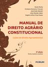 Livro - Manual de Direito Agrário Constitucional Livro - Manual de Direito Agrário Constitucional
