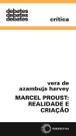 Livro - Marcel Proust: realidade e criação
