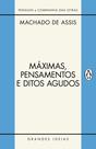 Livro - Máximas, pensamentos e ditos agudos