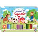 Livro - Meu Incrível LIVRO Brilhante para Colorir: Animais da Fazenda