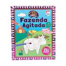 Livro - Meu mundo de cores e adesivos:Fazenda Agitada
