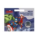 Livro - Meus Passatempos Favoritos com Adesivos - Vingadores Livro - Meus Passatempos Favoritos com Adesivos - Vingadores