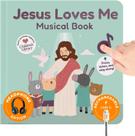 Livro musical Cali's Books Jesus Me Ama para bebês com som