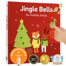 Livro Musical de Natal Jingle Bells - Cali's Books - Recarregável via USB-C