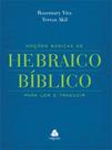 Livro - Noções básicas de Hebraico bíblico