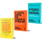 Livro O Poder Do Hábito - Charles Duhigg + Sutil Arte De Ligar O F*da-se + F*deu Geral - Mark Manson Livro O Poder Do Hábito - Charles Duhigg + Sutil Arte De Ligar O F*da-se + F*deu Geral - Mark Manson