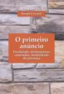 Livro - O primeiro anúncio
