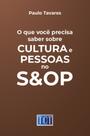 Livro - O que você precisa saber sobre cultura e pessoas no S&OP