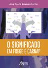 Livro - O significado em frege e carnap Livro - O significado em frege e carnap
