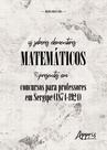 Livro - Os saberes elementares matemáticos presentes em concursos para professores em Sergipe