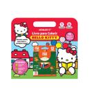 Livro P/ Colorir Hello Kitty Cartela Adesivos Lápis de Cor Livro P/ Colorir Hello Kitty Cartela Adesivos Lápis de Cor