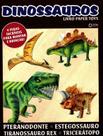 Livro Paper Toys Dinossauros 4 Feras Incríveis para Montar