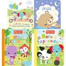Livro Para Bebes Fisher-Price Hora de Dormir Comer Aprender Livro Para Bebes Fisher-Price Hora de Dormir Comer Aprender