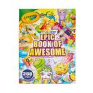 Livro para Colorir Crayola Epic Book of Awesome - 288 Páginas (3+ anos)