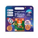 Livro Para Colorir Galáxia c/ Cartela de Adesivos + Lápis de Cor Leo&Leo Leonora - 10473 Livro Para Colorir Galáxia c/ Cartela de Adesivos + Lápis de Cor Leo&Leo Leonora - 10473