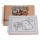 Livro Para Colorir Holográfico Boobie Goods Animais Fofos