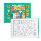 Livro Para Colorir Infantil Comfy Cozy Capa Dura Divertido