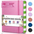Livro Password Keeper BLESWIN Small com Abas Alfabéticas
