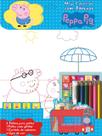 Livro - Peppa Pig - Mega colorindo com adesivos
