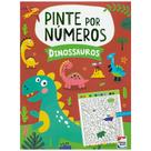 Livro - Pinte por Números: Dinossauros Livro - Pinte por Números: Dinossauros