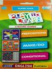 Livro - Play To Learn - Super Pack - 3 Jogos De Tabuleiro