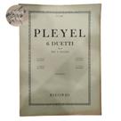 Livro pleyel 6 duetti op. 8 per 2 violini rev. maglioni (estoque antigo)