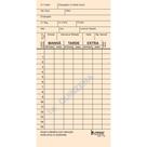 Livro ponto cartão palha (diponto) c/cnpj pct com 100 - GNA Livro ponto cartão palha (diponto) c/cnpj pct com 100 - GNA