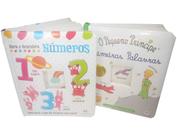 Livro Primeiras Palavras Números Abra E Descubra Kit 2 Vols.