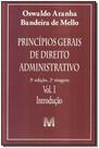 Livro - Princípios gerais de direito administrativo: Introdução vol. 1 - 3 ed./2011