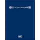Livro Protocolo Correspond. 1/4 104 Folhas 153X216MM PCT.C/05