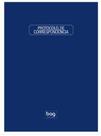 Livro protocolo de correspondência capa dura 100fls baag