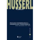Livro - Psicologia fenomenológica e fenomenologia transcendental