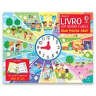 Livro - que horas são?: livro com quebra-cabeça