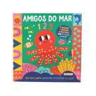 Livro - Quebra-cabeça em ação: Amigos do mar - 1 2 3 Livro - Quebra-cabeça em ação: Amigos do mar - 1 2 3
