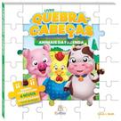 Livro quebra-cabeça grande - Animais da fazenda - BLU