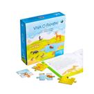 Livro + Quebra-Cabeça - Viva o Pampa, da Araquarela - Coleção Tiê Viva, Brinquedo Educativo - Cód. CT006