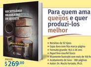 Livro RECEITUÁRIO BRASILEIRO DE QUEIJOS, de Mucio Furtado