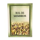 Livro Rol de Membros para Igreja - 20x30 cm com 96 Folhas Livro Rol de Membros para Igreja - 20x30 cm com 96 Folhas