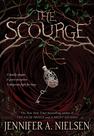 Livro Scholastic The Scourge, de Jennifer A. Nielsen