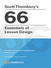 Livro - Scott ThornburyS 66 Essentials Of Lesson Design Paperback